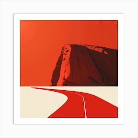 Uluru 1 Art Print