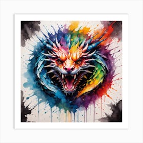 Dragon Painting Art Print