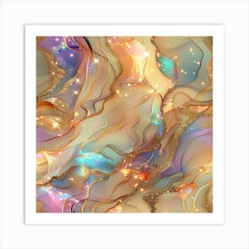 Luxe Marble (6) Art Print