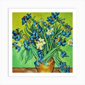 Irises, Vincent Van Gogh 1 Art Print