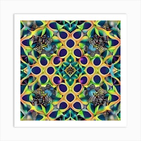 Psychedelic Abstract 1 Art Print