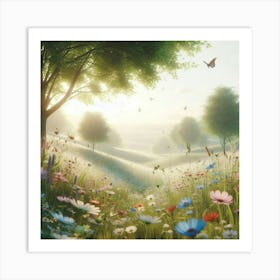 Wildflowers Art Print