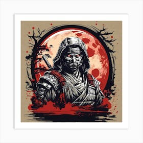 Samurai 6 Art Print