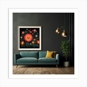 Floral Print 1 Art Print