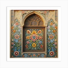 Baghdad old window Art Print