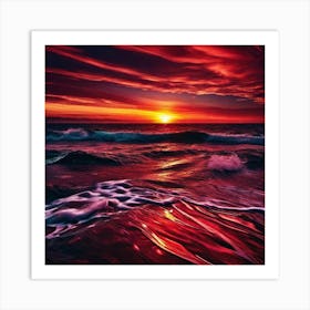 Sunset 23 Art Print