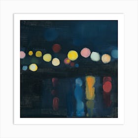 Night Lights 3 Art Print