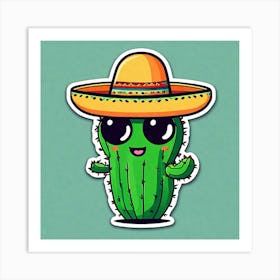 Mexican Cactus 20 Art Print