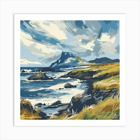 Scotland Coast Art Print