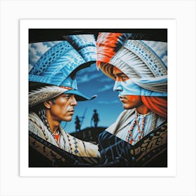 Indian Warriors Art Print