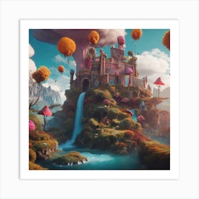 Fairytale Castle 1 Art Print