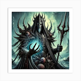 Lord Abyssion Portrait 2 Art Print