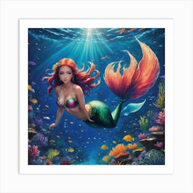 Mermaid Art Print