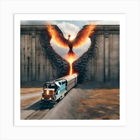 Freedom Train Art Print