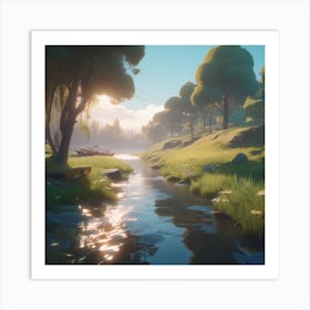 Twilight Forest 2 Art Print