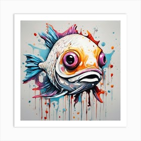 Fish Painting Art Print