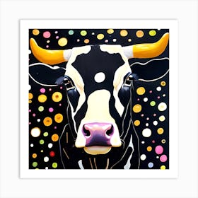 Cow Canvas Print Art Print