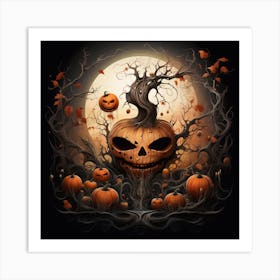 Halloween Collection By Csaba Fikker 77 Art Print