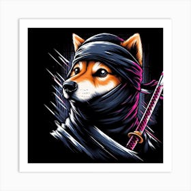 Shiba Inu Art Print