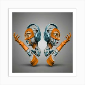 Cyborgs Art Print