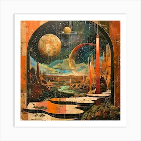 'Alien Planet' Art Print