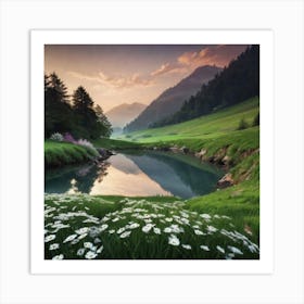 Peaceful Landscapes Photo (55) Art Print