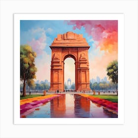 India Gate Art Print