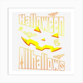 Funny Halloween Allhallows Halloween 2022 Art Print