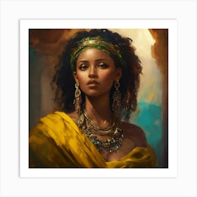 Egyptian Woman 1 Art Print