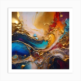 Abstract - Abstract Stock Videos & Royalty-Free Footage Art Print