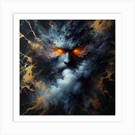 Face Of The Gods Art Print