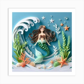 under the sea Art Print