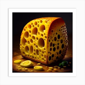 Cheese Art Print