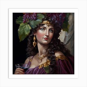 Greek Goddess 16 Art Print