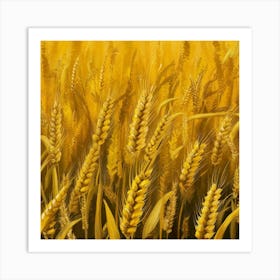 Wheat Field 10 Art Print