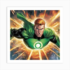 Green Lantern Art Print