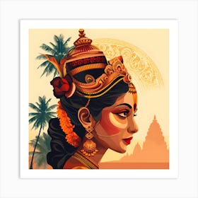 Sri Lankan Woman 1 Art Print