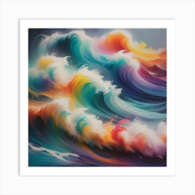 Ocean Waves 9 Art Print