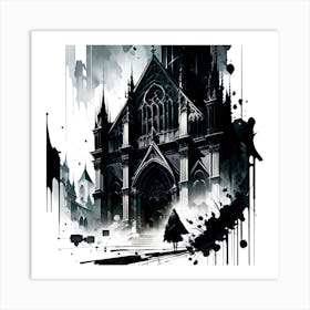 Shattered Cathedral Art Print