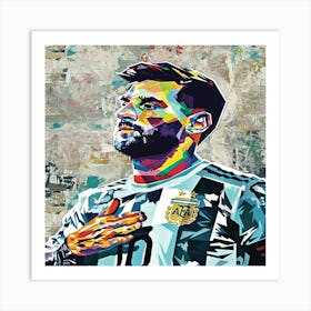 Lionel Messi Art Print