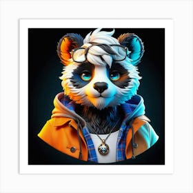 Panda Bear 20 Art Print