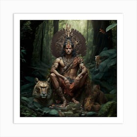 Protectors of the forest 1 Art Print