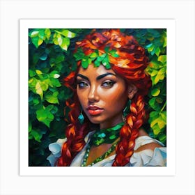 Irish Girl Art Print