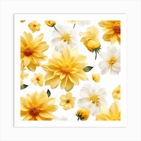 Flowers 14 Art Print