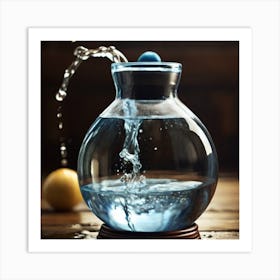 Water Fountain Art Print