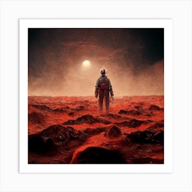 Mars is dead Art Print