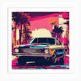 Ford Mustang Classic Art Print