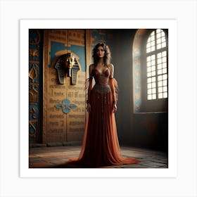 Egyptian Woman 4 Art Print