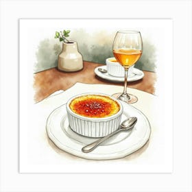 Creme Brulee 2 Art Print