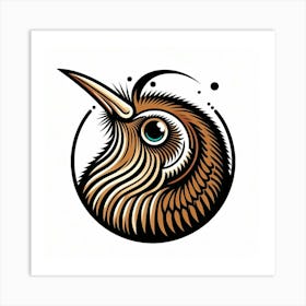 Kiwi Bird 1 Art Print